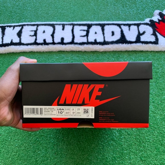 -Edm- 🔋*NEW* Air Jordan 1 High ‘Volt University Gold’ (Sz 10.5) - Picture 10 of 10